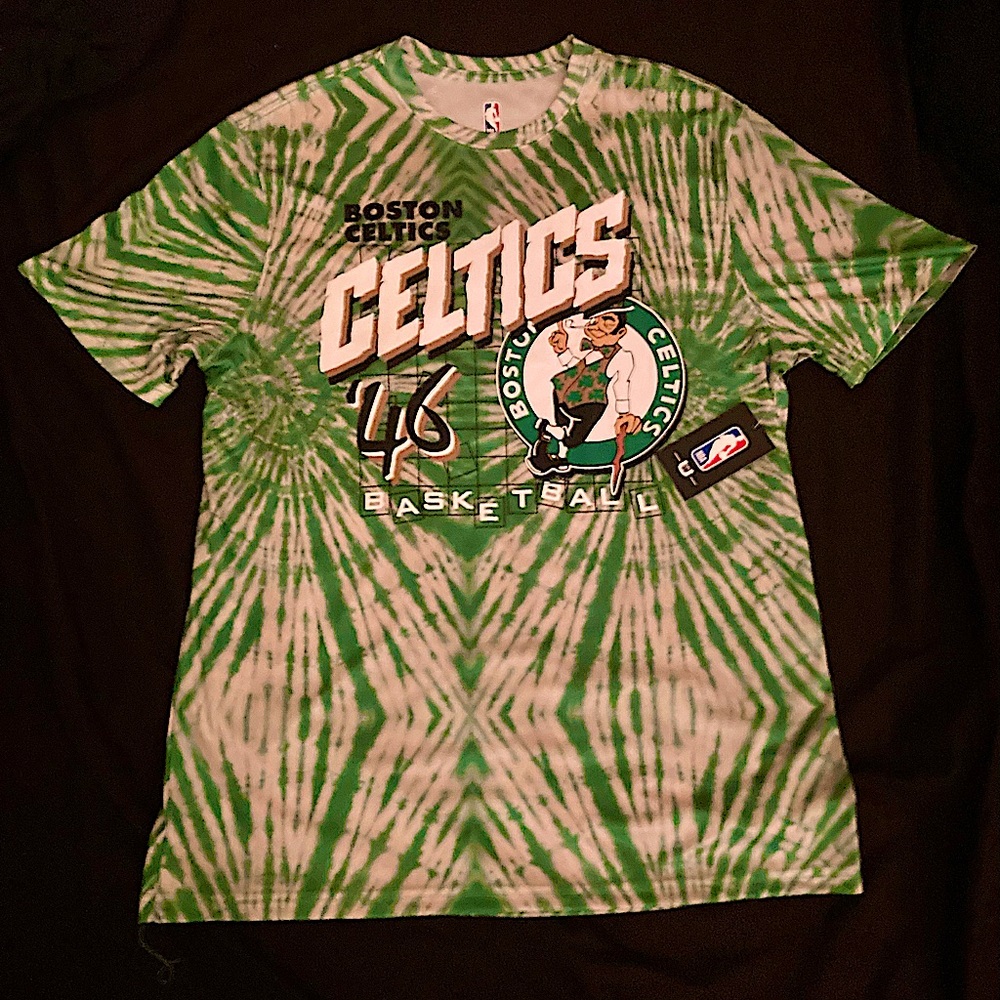 Boston Celtics tie dye ‘46 t shirt